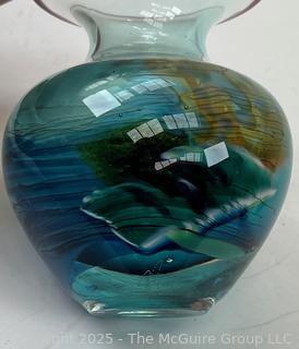 Three (3) Pieces of Mid Century Art Glass Including Vase, Pitcher and Bird Figurine<br>

<br><br>

Removal Options:<br><br> Sat (Nov 8) & Sun (Nov 9) 11-3pm, 56 Scotch Hill Rd., Cambridge NY 12816<br><br>

Sat (Nov 15) 12-2pm, TMG Warehouse, 2800 Juniper St., Fairfax, VA 22031<br><br>

Request Shipping (david@themcguiregroupllc.com)
