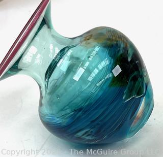 Three (3) Pieces of Mid Century Art Glass Including Vase, Pitcher and Bird Figurine<br>

<br><br>

Removal Options:<br><br> Sat (Nov 8) & Sun (Nov 9) 11-3pm, 56 Scotch Hill Rd., Cambridge NY 12816<br><br>

Sat (Nov 15) 12-2pm, TMG Warehouse, 2800 Juniper St., Fairfax, VA 22031<br><br>

Request Shipping (david@themcguiregroupllc.com)
