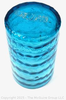 Light Blue Capri Dot Beacon Glass Vase<br>

<br><br>

Removal Options:<br><br> Sat (Nov 8) & Sun (Nov 9) 11-3pm, 56 Scotch Hill Rd., Cambridge NY 12816<br><br>

Sat (Nov 15) 12-2pm, TMG Warehouse, 2800 Juniper St., Fairfax, VA 22031<br><br>

Request Shipping (david@themcguiregroupllc.com) 