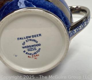 Two (2) Wedgwood Barlaston Fallow Deer Creamers<br>

<br><br>

Removal Options:<br><br> Sat (Nov 8) & Sun (Nov 9) 11-3pm, 56 Scotch Hill Rd., Cambridge NY 12816<br><br>

Sat (Nov 15) 12-2pm, TMG Warehouse, 2800 Juniper St., Fairfax, VA 22031<br><br>

Request Shipping (david@themcguiregroupllc.com) 