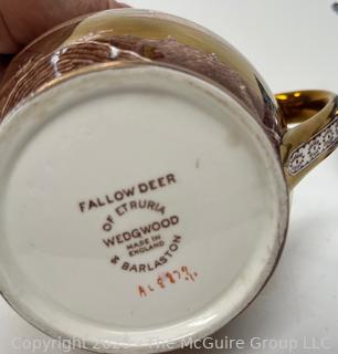Two (2) Wedgwood Barlaston Fallow Deer Creamers<br>

<br><br>

Removal Options:<br><br> Sat (Nov 8) & Sun (Nov 9) 11-3pm, 56 Scotch Hill Rd., Cambridge NY 12816<br><br>

Sat (Nov 15) 12-2pm, TMG Warehouse, 2800 Juniper St., Fairfax, VA 22031<br><br>

Request Shipping (david@themcguiregroupllc.com) 