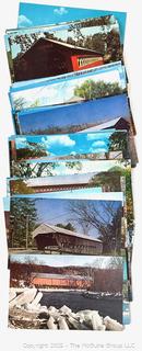 90+ Unused Post Cards of Covered Bridges in the USA<br>

<br><br>

Removal Options:<br><br> Sat (Nov 8) & Sun (Nov 9) 11-3pm, 56 Scotch Hill Rd., Cambridge NY 12816<br><br>

Sat (Nov 15) 12-2pm, TMG Warehouse, 2800 Juniper St., Fairfax, VA 22031<br><br>

Request Shipping (david@themcguiregroupllc.com)