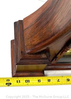 Ingraham Huron Mahogany 8 Day Mantel Clock<br>

<br><br>

Removal Options:<br><br> Sat (Nov 8) & Sun (Nov 9) 11-3pm, 56 Scotch Hill Rd., Cambridge NY 12816<br><br>

Sat (Nov 15) 12-2pm, TMG Warehouse, 2800 Juniper St., Fairfax, VA 22031<br><br>

Request Shipping (david@themcguiregroupllc.com)