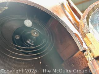 Ingraham Huron Mahogany 8 Day Mantel Clock<br>

<br><br>

Removal Options:<br><br> Sat (Nov 8) & Sun (Nov 9) 11-3pm, 56 Scotch Hill Rd., Cambridge NY 12816<br><br>

Sat (Nov 15) 12-2pm, TMG Warehouse, 2800 Juniper St., Fairfax, VA 22031<br><br>

Request Shipping (david@themcguiregroupllc.com)