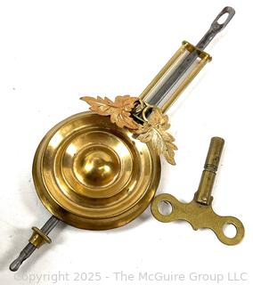Ingraham Huron Mahogany 8 Day Mantel Clock<br>

<br><br>

Removal Options:<br><br> Sat (Nov 8) & Sun (Nov 9) 11-3pm, 56 Scotch Hill Rd., Cambridge NY 12816<br><br>

Sat (Nov 15) 12-2pm, TMG Warehouse, 2800 Juniper St., Fairfax, VA 22031<br><br>

Request Shipping (david@themcguiregroupllc.com)