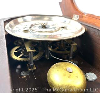 Waterbury Clock Company Gingerbread Mantle Clock<br>

<br><br>

Removal Options:<br><br> Sat (Nov 8) & Sun (Nov 9) 11-3pm, 56 Scotch Hill Rd., Cambridge NY 12816<br><br>

Sat (Nov 15) 12-2pm, TMG Warehouse, 2800 Juniper St., Fairfax, VA 22031<br><br>

Request Shipping (david@themcguiregroupllc.com)