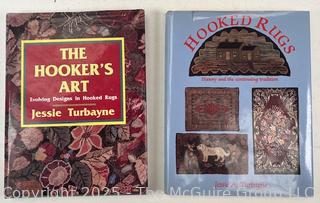 Two Fiber Arts Books with Works by Beth Wilson <br>

<br><br>

Removal Options:<br><br> Sat (Nov 8) & Sun (Nov 9) 11-3pm, 56 Scotch Hill Rd., Cambridge NY 12816<br><br>

Sat (Nov 15) 12-2pm, TMG Warehouse, 2800 Juniper St., Fairfax, VA 22031<br><br>

Request Shipping (david@themcguiregroupllc.com) 