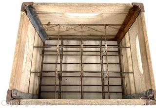 J. McMorris Dairy Milk Bottle Crate <br>

Removal Options:<br><br> Sat (Nov 8) & Sun (Nov 9) 11-3pm, 56 Scotch Hill Rd., Cambridge NY 12816<br><br>

<br><br>

