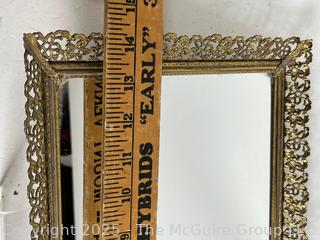 Mirrored Vanity Tray<br>

<br><br>

Removal Options:<br><br> Sat (Nov 8) & Sun (Nov 9) 11-3pm, 56 Scotch Hill Rd., Cambridge NY 12816<br><br>

Sat (Nov 15) 12-2pm, TMG Warehouse, 2800 Juniper St., Fairfax, VA 22031<br><br>

Request Shipping (david@themcguiregroupllc.com)