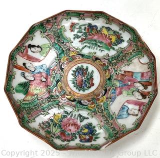 Grouping Including Imari Plate, Candle Snuffers, Russian Painted Keepsafe Box, Embossed Aqua Bottle and Pair of Candlesticks <br>

<br><br>

Removal Options:<br><br> Sat (Nov 8) & Sun (Nov 9) 11-3pm, 56 Scotch Hill Rd., Cambridge NY 12816<br><br>

Sat (Nov 15) 12-2pm, TMG Warehouse, 2800 Juniper St., Fairfax, VA 22031<br><br>

Request Shipping (david@themcguiregroupllc.com)