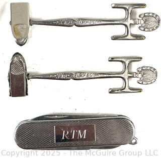 Men's Accessories Including Waterman Pen, Cufflinks and Vintage Swiss Elgin Wristwatch.<br>

<br><br>

Removal Options:<br><br> Sat (Nov 8) & Sun (Nov 9) 11-3pm, 56 Scotch Hill Rd., Cambridge NY 12816<br><br>

Sat (Nov 15) 12-2pm, TMG Warehouse, 2800 Juniper St., Fairfax, VA 22031<br><br>

Request Shipping (david@themcguiregroupllc.com)