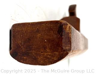 16" Hand Smoothing Plane w/ Rounded Base <br>

<br><br>

Removal Options:<br><br> Sat (Nov 8) & Sun (Nov 9) 11-3pm, 56 Scotch Hill Rd., Cambridge NY 12816<br><br>

Sat (Nov 15) 12-2pm, TMG Warehouse, 2800 Juniper St., Fairfax, VA 22031<br><br>

Request Shipping (david@themcguiregroupllc.com)