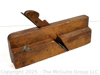 1850's Gensen & Crannell (Albany NY) Rounded Molding Plane <br>

<br><br>

Removal Options:<br><br> Sat (Nov 8) & Sun (Nov 9) 11-3pm, 56 Scotch Hill Rd., Cambridge NY 12816<br><br>

Sat (Nov 15) 12-2pm, TMG Warehouse, 2800 Juniper St., Fairfax, VA 22031<br><br>

Request Shipping (david@themcguiregroupllc.com) 