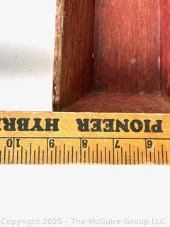 Primitive Wood Utensil Cutlery Knife Box Tray <br>

<br><br>

Removal Options:<br><br> Sat (Nov 8) & Sun (Nov 9) 11-3pm, 56 Scotch Hill Rd., Cambridge NY 12816<br><br>

Sat (Nov 15) 12-2pm, TMG Warehouse, 2800 Juniper St., Fairfax, VA 22031<br><br>

Request Shipping (david@themcguiregroupllc.com)