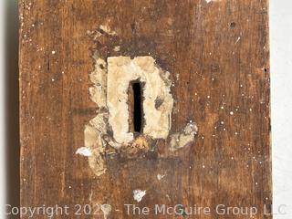 19th C Wooden Voting Box, Town of Jackson NY. Measures 10 x 16 x 6"T <br>

<br><br>

Removal Options:<br><br> Sat (Nov 8) & Sun (Nov 9) 11-3pm, 56 Scotch Hill Rd., Cambridge NY 12816<br><br>


