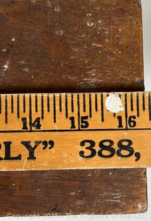 19th C Wooden Voting Box, Town of Jackson NY. Measures 10 x 16 x 6"T <br>

<br><br>

Removal Options:<br><br> Sat (Nov 8) & Sun (Nov 9) 11-3pm, 56 Scotch Hill Rd., Cambridge NY 12816<br><br>


