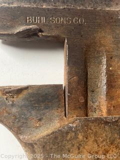 Six (6) Monkey and Pipe Wrenches<br>

<br><br>

Removal Options:<br><br> Sat (Nov 8) & Sun (Nov 9) 11-3pm, 56 Scotch Hill Rd., Cambridge NY 12816<br><br>

Sat (Nov 15) 12-2pm, TMG Warehouse, 2800 Juniper St., Fairfax, VA 22031<br><br>

Request Shipping (david@themcguiregroupllc.com)