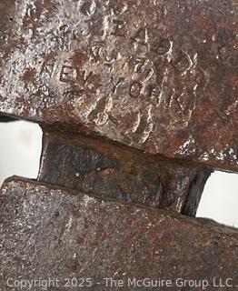 Grouping of Wood Handled Monkey Wrenches With These Stamps: B & G, H.H., L. Coes & Co<br>

<br><br>

Removal Options:<br><br> Sat (Nov 8) & Sun (Nov 9) 11-3pm, 56 Scotch Hill Rd., Cambridge NY 12816<br><br>

Sat (Nov 15) 12-2pm, TMG Warehouse, 2800 Juniper St., Fairfax, VA 22031<br><br>

Request Shipping (david@themcguiregroupllc.com)