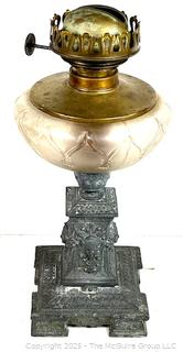 Kerosene Oil Lamp <br>

<br><br>

Removal Options:<br><br> Sat (Nov 8) & Sun (Nov 9) 11-3pm, 56 Scotch Hill Rd., Cambridge NY 12816<br><br>

