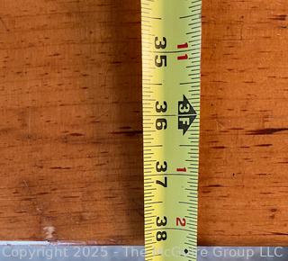 Large Knotty Pine Wood Table 38 x 73 x 33" Tall. Top Consists of Two 19" Boards 1.75" Thick <br>

<br><br>

Removal Options:<br><br> Sat (Nov 8) & Sun (Nov 9) 11-3pm, 56 Scotch Hill Rd., Cambridge NY 12816<br><br>

 