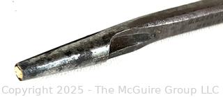 Grouping of Bench Tools Including Leather Punch, Forged Iron Mold, Spring Scale, Metal Shears, Notched Trowel and Adjustable Circle Marking Gage<br>

<br><br>

Removal Options:<br><br> Sat (Nov 8) & Sun (Nov 9) 11-3pm, 56 Scotch Hill Rd., Cambridge NY 12816<br><br>

Sat (Nov 15) 12-2pm, TMG Warehouse, 2800 Juniper St., Fairfax, VA 22031<br><br>

Request Shipping (david@themcguiregroupllc.com) 