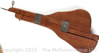 Grouping of Traditional Hand Tools Used by Cobblers and Wheelwrights Tradesmen Including Hand Forged Iron Spoke Trimmer<br>

<br><br>

Removal Options:<br><br> Sat (Nov 8) & Sun (Nov 9) 11-3pm, 56 Scotch Hill Rd., Cambridge NY 12816<br><br>

Sat (Nov 15) 12-2pm, TMG Warehouse, 2800 Juniper St., Fairfax, VA 22031<br><br>

Request Shipping (david@themcguiregroupllc.com)