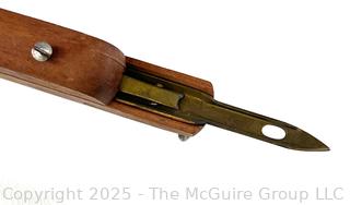 Grouping of Traditional Hand Tools Used by Cobblers and Wheelwrights Tradesmen Including Hand Forged Iron Spoke Trimmer<br>

<br><br>

Removal Options:<br><br> Sat (Nov 8) & Sun (Nov 9) 11-3pm, 56 Scotch Hill Rd., Cambridge NY 12816<br><br>

Sat (Nov 15) 12-2pm, TMG Warehouse, 2800 Juniper St., Fairfax, VA 22031<br><br>

Request Shipping (david@themcguiregroupllc.com)