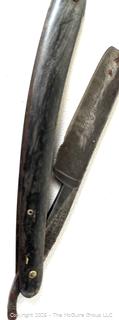 Five (5) Straight Edge Razors and Strop<br>

<br><br>

Removal Options:<br><br> Sat (Nov 8) & Sun (Nov 9) 11-3pm, 56 Scotch Hill Rd., Cambridge NY 12816<br><br>

Sat (Nov 15) 12-2pm, TMG Warehouse, 2800 Juniper St., Fairfax, VA 22031<br><br>

Request Shipping (david@themcguiregroupllc.com)