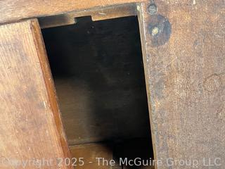 Rocking Butter Churn on Stand <br>

<br><br>

Removal Options:<br><br> Sat (Nov 8) & Sun (Nov 9) 11-3pm, 56 Scotch Hill Rd., Cambridge NY 12816<br><br>

Sat (Nov 15) 12-2pm, TMG Warehouse, 2800 Juniper St., Fairfax, VA 22031<br><br>

Request Shipping (david@themcguiregroupllc.com)