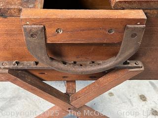 Rocking Butter Churn on Stand <br>

<br><br>

Removal Options:<br><br> Sat (Nov 8) & Sun (Nov 9) 11-3pm, 56 Scotch Hill Rd., Cambridge NY 12816<br><br>

Sat (Nov 15) 12-2pm, TMG Warehouse, 2800 Juniper St., Fairfax, VA 22031<br><br>

Request Shipping (david@themcguiregroupllc.com)