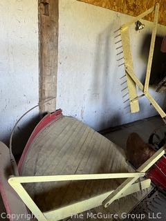 Horse Drawn Sickle Bar Mower Harvesting Machine<br>

<br><br>

Removal Options:<br><br> Sat (Nov 8) & Sun (Nov 9) 11-3pm, 56 Scotch Hill Rd., Cambridge NY 12816<br><br>

Sat (Nov 15) 12-2pm, TMG Warehouse, 2800 Juniper St., Fairfax, VA 22031<br><br>

Request Shipping (david@themcguiregroupllc.com) 