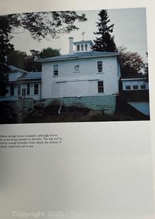 Two (2) HB Coffee Table Books.  Great Camps of the Adirondacks by Kaiser and American Barns by Stanley Schuler <br>

<br><br>

Removal Options:<br><br> Sat (Nov 8) & Sun (Nov 9) 11-3pm, 56 Scotch Hill Rd., Cambridge NY 12816<br><br>

Sat (Nov 15) 12-2pm, TMG Warehouse, 2800 Juniper St., Fairfax, VA 22031<br><br>

Request Shipping (david@themcguiregroupllc.com)