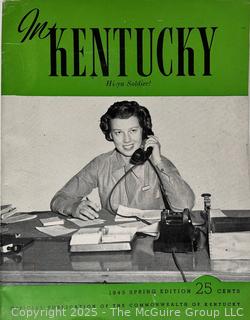 Five (5) Magazines, Programs and Books Including The Kentucky, 1944 Standard Oil of CA, 1939 Army/Navy Football Game Program, Look and Norman Rockwell Book <br>

<br><br>

Removal Options:<br><br> Sat (Nov 8) & Sun (Nov 9) 11-3pm, 56 Scotch Hill Rd., Cambridge NY 12816<br><br>

Sat (Nov 15) 12-2pm, TMG Warehouse, 2800 Juniper St., Fairfax, VA 22031<br><br>

Request Shipping (david@themcguiregroupllc.com)