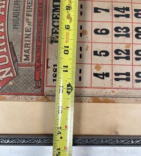 1881 Wall Calendar <br>

<br><br>

Removal Options:<br><br> Sat (Nov 8) & Sun (Nov 9) 11-3pm, 56 Scotch Hill Rd., Cambridge NY 12816<br><br>

Sat (Nov 15) 12-2pm, TMG Warehouse, 2800 Juniper St., Fairfax, VA 22031<br><br>

Request Shipping (david@themcguiregroupllc.com)