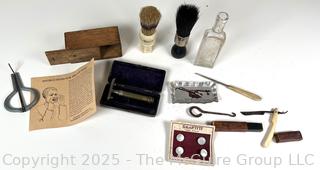 Eclectic Grouping Including Walter A. Wood Souvenir Aluminum Tray <br>

<br><br>

Removal Options:<br><br> Sat (Nov 8) & Sun (Nov 9) 11-3pm, 56 Scotch Hill Rd., Cambridge NY 12816<br><br>

Sat (Nov 15) 12-2pm, TMG Warehouse, 2800 Juniper St., Fairfax, VA 22031<br><br>

Request Shipping (david@themcguiregroupllc.com) 
