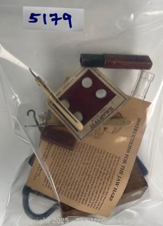 Eclectic Grouping Including Walter A. Wood Souvenir Aluminum Tray <br>

<br><br>

Removal Options:<br><br> Sat (Nov 8) & Sun (Nov 9) 11-3pm, 56 Scotch Hill Rd., Cambridge NY 12816<br><br>

Sat (Nov 15) 12-2pm, TMG Warehouse, 2800 Juniper St., Fairfax, VA 22031<br><br>

Request Shipping (david@themcguiregroupllc.com) 