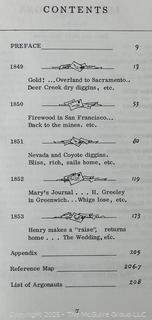HB Book Titled Love and Nuggets. See all photos in the Gallery for Historical Significance to Washington County NY <br>

<br><br>

Removal Options:<br><br> Sat (Nov 8) & Sun (Nov 9) 11-3pm, 56 Scotch Hill Rd., Cambridge NY 12816<br><br>

Sat (Nov 15) 12-2pm, TMG Warehouse, 2800 Juniper St., Fairfax, VA 22031<br><br>

Request Shipping (david@themcguiregroupllc.com) 