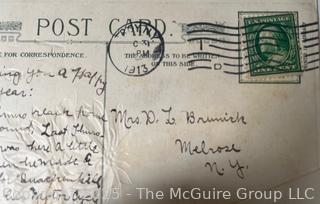 Seven (7) Post Cards, Some with Original Photos <br>

<br><br>

Removal Options:<br><br> Sat (Nov 8) & Sun (Nov 9) 11-3pm, 56 Scotch Hill Rd., Cambridge NY 12816<br><br>

Sat (Nov 15) 12-2pm, TMG Warehouse, 2800 Juniper St., Fairfax, VA 22031<br><br>

Request Shipping (david@themcguiregroupllc.com)  