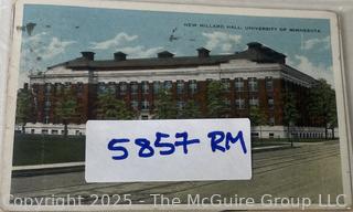 Nine (9) Used U.S. Post Cards circa 1910-1920 with Stamps.  Philately. <br>

<br><br>

Removal Options:<br><br> Sat (Nov 8) & Sun (Nov 9) 11-3pm, 56 Scotch Hill Rd., Cambridge NY 12816<br><br>

Sat (Nov 15) 12-2pm, TMG Warehouse, 2800 Juniper St., Fairfax, VA 22031<br><br>

Request Shipping (david@themcguiregroupllc.com)   