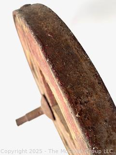 19" Diameter Wooden Wheel/Iron Wheel