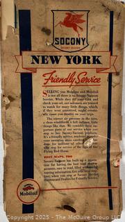 1936 New York State Road Map