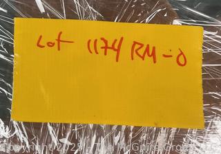 Pair of Wall Mount Geese in Flight Wood Carvings. Made by W.A. Silkworth & Son, Norton, MA