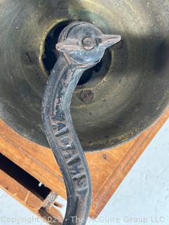 1857 Adams Coffee Grinder / Mill With Pewter Hopper<br>

<br><br>

Removal Options:<br><br> Sat (Nov 8) & Sun (Nov 9) 11-3pm, 56 Scotch Hill Rd., Cambridge NY 12816<br><br>

Sat (Nov 15) 12-2pm, TMG Warehouse, 2800 Juniper St., Fairfax, VA 22031<br><br>

Request Shipping (david@themcguiregroupllc.com)