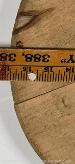 Reinforced Wooden Barreltop Stenciled Pillsbury Best XXX Minneapolis Minnesota<br>

<br><br>

Removal Options:<br><br> Sat (Nov 8) & Sun (Nov 9) 11-3pm, 56 Scotch Hill Rd., Cambridge NY 12816<br><br>

Sat (Nov 15) 12-2pm, TMG Warehouse, 2800 Juniper St., Fairfax, VA 22031<br><br>

Request Shipping (david@themcguiregroupllc.com)
