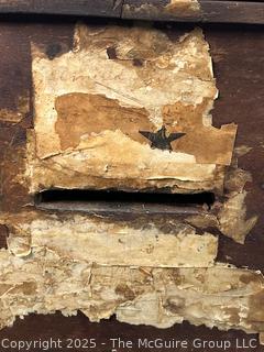 Early 20th C Town of Jackson NY Election Box<br><br>

<br><br>

Removal Options:<br><br> Sat (Nov 8) & Sun (Nov 9) 11-3pm, 56 Scotch Hill Rd., Cambridge NY 12816<br><br>

