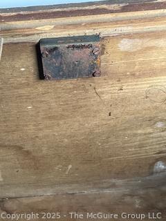 Early 20th C Town of Jackson NY Election Box<br><br>

<br><br>

Removal Options:<br><br> Sat (Nov 8) & Sun (Nov 9) 11-3pm, 56 Scotch Hill Rd., Cambridge NY 12816<br><br>

