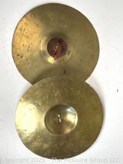 Brass Cymbals<br>

<br><br>

Removal Options:<br><br> Sat (Nov 8) & Sun (Nov 9) 11-3pm, 56 Scotch Hill Rd., Cambridge NY 12816<br><br>

Sat (Nov 15) 12-2pm, TMG Warehouse, 2800 Juniper St., Fairfax, VA 22031<br><br>

Request Shipping (david@themcguiregroupllc.com)