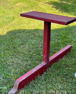 Wooden Sled<br>

<br><br>

Removal Options:<br><br> Sat (Nov 8) & Sun (Nov 9) 11-3pm, 56 Scotch Hill Rd., Cambridge NY 12816<br><br>

Sat (Nov 15) 12-2pm, TMG Warehouse, 2800 Juniper St., Fairfax, VA 22031<br><br>

Request Shipping (david@themcguiregroupllc.com)