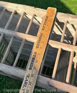 Wooden Antique Chicken Crate Coop<br>

<br><br>

Removal Options:<br><br> Sat (Nov 8) & Sun (Nov 9) 11-3pm, 56 Scotch Hill Rd., Cambridge NY 12816<br><br>

Sat (Nov 15) 12-2pm, TMG Warehouse, 2800 Juniper St., Fairfax, VA 22031<br><br>

Request Shipping (david@themcguiregroupllc.com)