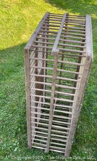 Wooden Antique Chicken Crate Coop<br>

<br><br>

Removal Options:<br><br> Sat (Nov 8) & Sun (Nov 9) 11-3pm, 56 Scotch Hill Rd., Cambridge NY 12816<br><br>

Sat (Nov 15) 12-2pm, TMG Warehouse, 2800 Juniper St., Fairfax, VA 22031<br><br>

Request Shipping (david@themcguiregroupllc.com)